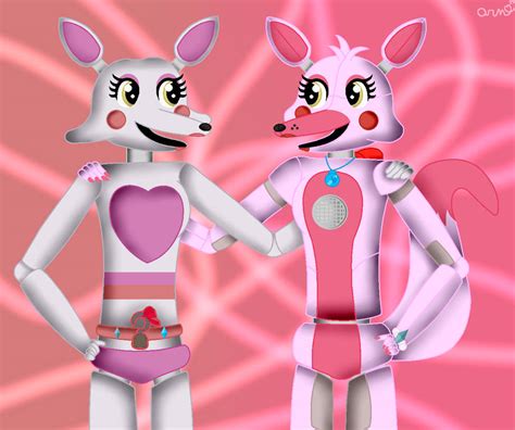 mangle and funtime foxy|More.